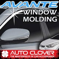 [AUTO CLOVER] Hyundai Avante MD - Window Chrome Molding Set (C107)