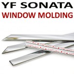 [AUTO CLOVER] Hyundai YF Sonata - Window Chrome Molding Set (C108)