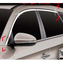 [AUTO CLOVER] Hyundai Tucson TL - Window Chrome Molding Set (C137)