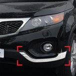 [AUTO CLOVER] KIA Sorento R - Front & Rear Bumper Chrome Garnish Set (C331)
