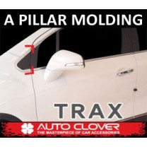 [AUTO CLOVER] Chevrolet Trax - A Pillar Chrome Chrome Molding Set  (C175)