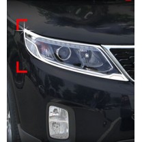 [AUTO CLOVER] KIA New Sorento R - Head Lamp Chrome Molding Set (C462)