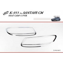 [KYOUNG DONG] Hyundai Santa Fe CM - Head Lamp Chrome Molding Set (K-955)