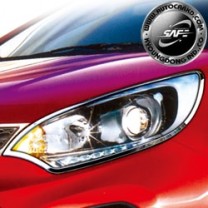 [KYOUNG DONG] KIA All New Pride Hatchback - Head Lamp Chrome Molding (K-965)