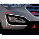 [AUTO CLOVER] Hyundai Santa Fe DM - Fog Lamp Chrome Molding Set (C452)