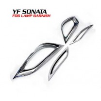 [AUTO CLOVER] Hyundai YF Sonata - Fog Lamp & Reflector Chrome Molding Set (B632)