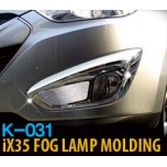 Молдинг ПТФ и задних отражателей K-031 (ХРОМ) - Hyundai Tucson iX (KYOUNG DONG)