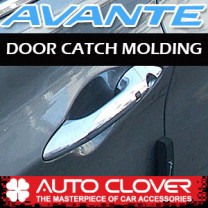 Молдинг ручек дверей B811 (ХРОМ) - Hyundai Avante MD (AUTO CLOVER)