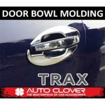 [AUTO CLOVER] Chevrolet Trax - Door Bowl Chrome Molding Set (C065)