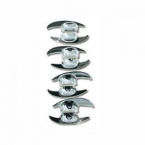 [AUTO CLOVER] Hyundai Santa Fe CM/The Style - Door Bowl Chrome Molding Set (C313)