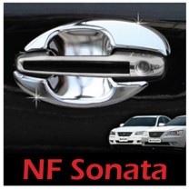 [AUTO CLOVER] Hyundai NF Sonata Transform - Door Bowl Chrome Molding Set (C321)
