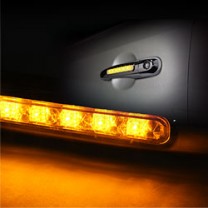 [KYOUNG DONG] Hyundai YF Sonata - LED Door Catch Chrome Molding Set (K-763)