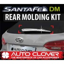 [AUTO CLOVER] Hyundai Santa Fe DM - Rear Chrome Molding Kit (C279)