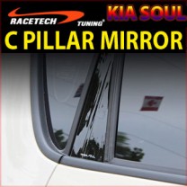 Молдинг задних стоек Mirror - KIA Soul (RACETECH)
