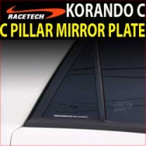 [RACETECH] SsangYong Korando C - Glass C Pillar Mirror Plate Set