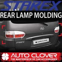 [AUTO CLOVER] Hyundai New Starex - Rear Lamp Chrome Molding Set  (A387)