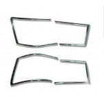 [AUTO CLOVER] Hyundai NF Sonata Transform - Rear Lamp Chrome Molding Set  (A797)