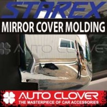 [AUTO CLOVER] Hyundai Starex / New Starex - Side Mirror Chrome Molding Set (A388)