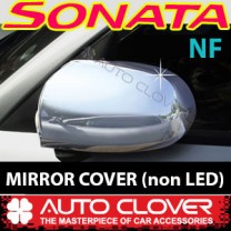 [AUTO CLOVER] Hyundai NF Sonata Transform - Side Mirror Chrome Molding Set (A796)