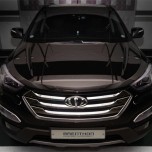 Набор эмблем BEH-H25 - Hyundai Santa Fe DM (Brenthon)