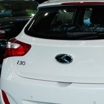 Набор эмблем "K" High Quality 3D Evolution - Hyundai New i30 (ZEO)