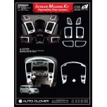 [AUTO CLOVER] Hyundai Grand Starex - Interior Chrome Molding Kit (C355)