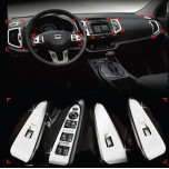 [AUTO CLOVER] KIA Sportage R - Interior Chrome Molding Kit (C361)