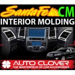 [AUTO CLOVER] Hyundai Santa Fe CM - Interior Chrome Molding Kit (C371)