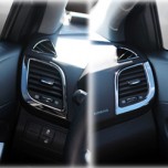 [KYUNG DONG] Hyundai New Accent - Interior Black Color Plating Chrome Molding Set (D-401)