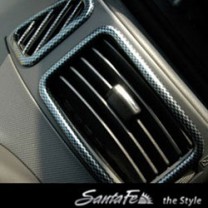 Накладки для салона (КАРБОН) - Hyundai Santa Fe The Style (ARTX)