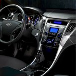 [AUTO CLOVER] Hyundai YF Sonata - Interior Chrome Molding Kit Luxury (C363)