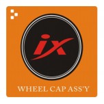 [CHANGE UP] Hyundai Tucson iX - Ix Logo Wheel Cap Set (59mm)