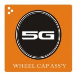 [CHANGE UP] Hyundai 5G Grandeur HG - 5G Logo Wheel Cap Set (59mm)