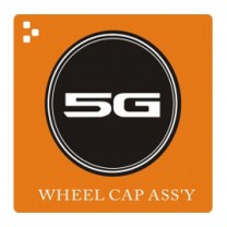[CHANGE UP] Hyundai 5G Grandeur HG - 5G Logo Wheel Cap Set (59mm)