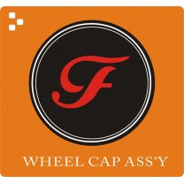 [CHANGE UP] KIA Forte - F-Logo Wheel Cap Set (59mm)
