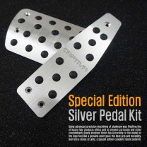 [DXSOAUTO] Chevrolet Captiva - Special Edition SILVER Pedal Plate Set