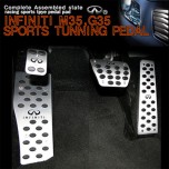 [GREENTECH] Infiniti M35/G35/G37(4D) -  Aluminum Sports Pedal Set