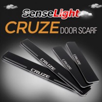 [SENSE LIGHT] Chevrolet Cruze - LED Fashion Door Sill Scuff Plates Set 