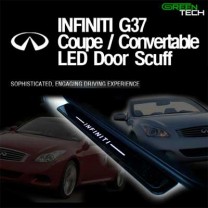 [GREENTECH] Infiniti G37 Coupe / Convertible - LED Door Sill Scuff Plates Set