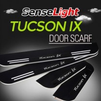 [SENSE LIGHT] Hyundai Tucson ix - LED Moving Shift Door Sill Scuff Plates Set