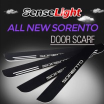 [SENSE LIGHT] KIA All New Sorento UM - LED Moving Shift Door Sill Scuff Plates Set