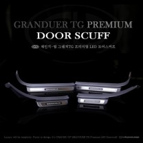 Накладки на пороги LED Premium - Hyundai Grandeur TG (CHANGE UP)