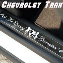 [ARTX] Chevrolet Trax - Luxury Generation Door Sill Scuff Plates