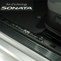[ARTX] Hyundai YF Sonata - Luxury Generation Door Sill Scuff Plates Set