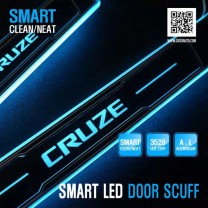 [DXSOAUTO] Chevrolet Cruze​ - Smart LED Door Sill Scuff Plates Set