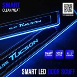 [DXSOAUTO] Hyundai All New Tucson - Smart LED Door Sill Scuff Plates Set