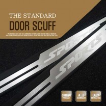 [DXSOAUTO] SsangYong Actyon Sports​ - The Standard AL Door Sill Scuff Plates Set