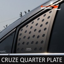 Накладки на задние стекла 3D - Chevrolet Cruze (RACETECH)