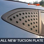 [RACETECH] Hyundai All New Tucson​ - 3D Quarter Glass Plate Set