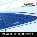 [RACETECH] Hyundai Grandeur HG - 3D Quarter Glass Plate Set